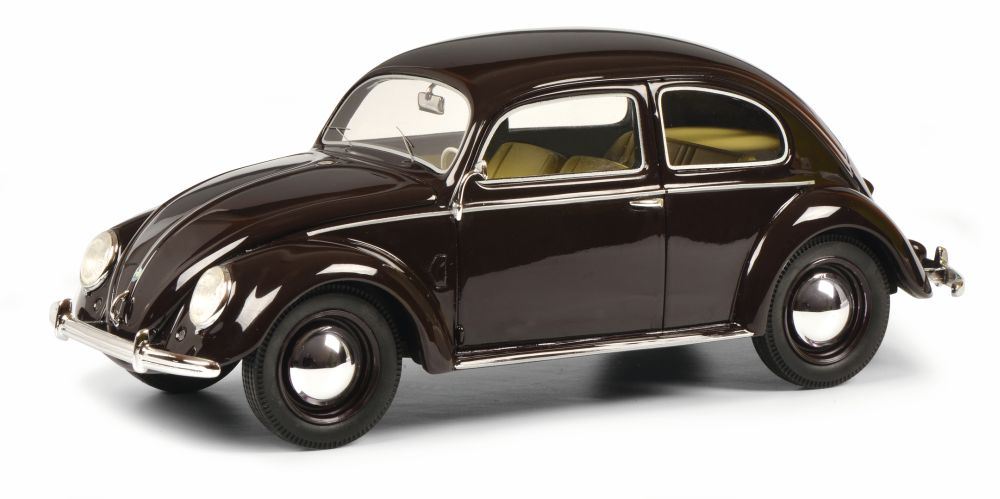 Schuco 1:18 Scale VW Beetle Split Window Dark Red PRO.R18 PRO.R18
