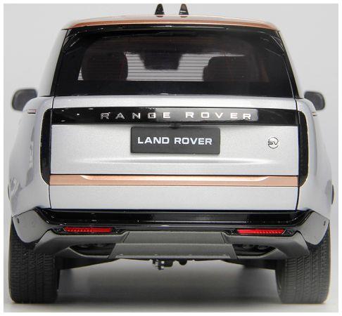 LCD Model 1:18 Scale Land Rover Range Rover SV Serenity Silver 2022