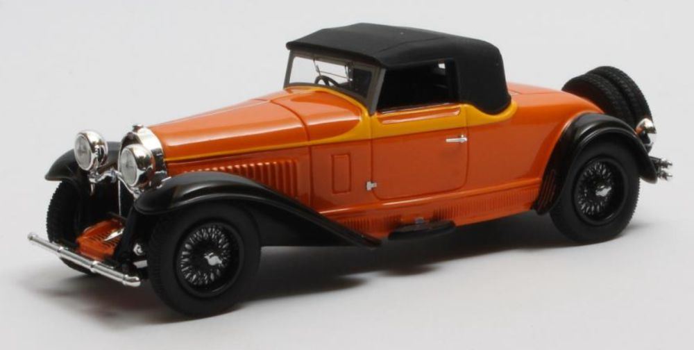 Matrix 1:43 Scale Bugatti T46 Cabrio De Villars Closed 1930