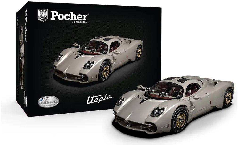 Pocher Pagani Utopia Coupe - Rinascimento Lucido 1:8th Scale Kit