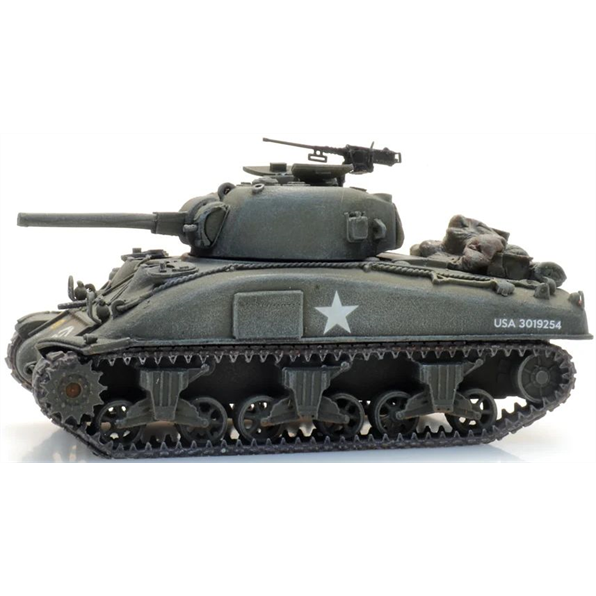 Artitec H0 Scale US Sherman M4A1 1:87 Ready-Made, Painted