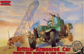 Roden 734 1/72 Scale British Armoured Car Pattern 1920 Mk.II with sand tyres WW2 Service BRITISH ARMY BATTLE SCHOOL