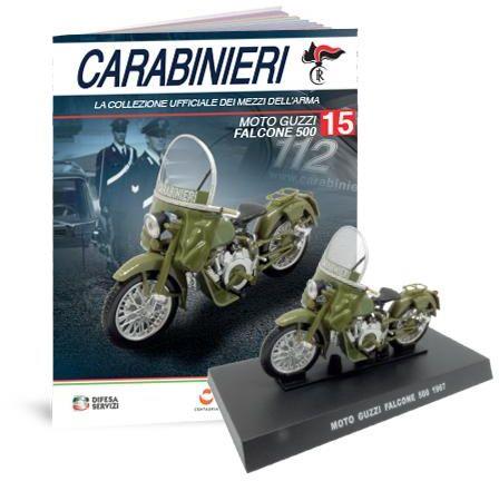 Atlas Editions 1:24 Scale Moto Guzzi Falcone 500 - Carabinieri