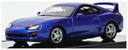 LCD  1:64th Scale Toyota Supra A80 Blue