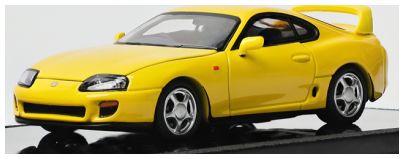 LCD  1:64th Scale Toyota Supra A80 Yellow