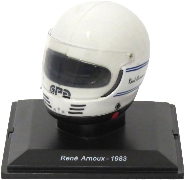 Atlas 1:5th Scale Rene Arnoux #28 Scuderia Ferrari 126C3
F1 1983 Helmet