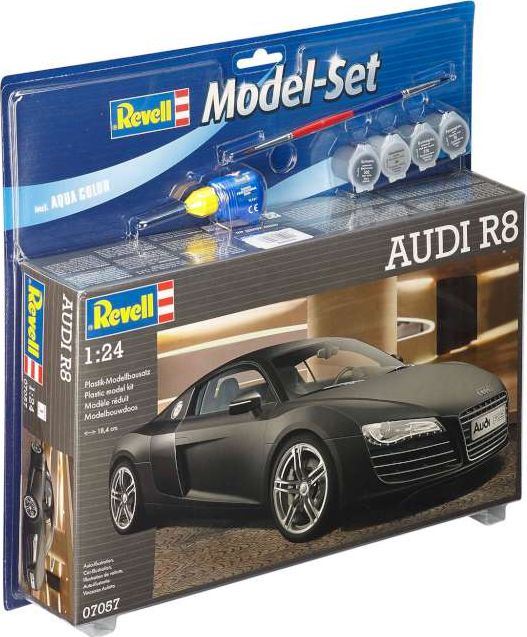 Revell 1:24 Scale Audi R8 'Model Set'