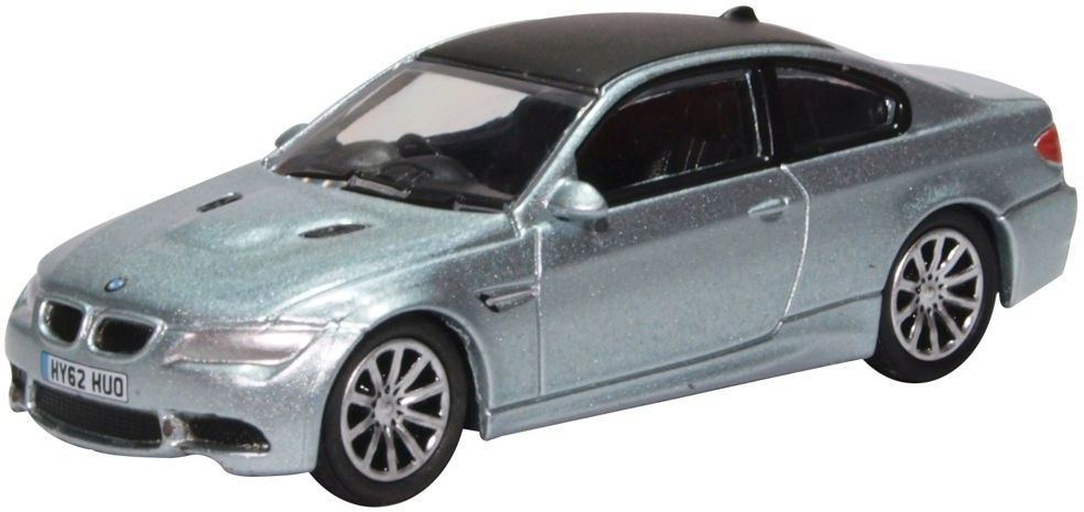 Oxford Diecast 1:76 Scale BMW M3 Coupe E92 Silverstone Blue