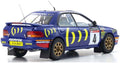 Kyosho 1:18 Scale Subaru Impreza #4 Colin McRae/Derek Ringer Winner 1994 RAC