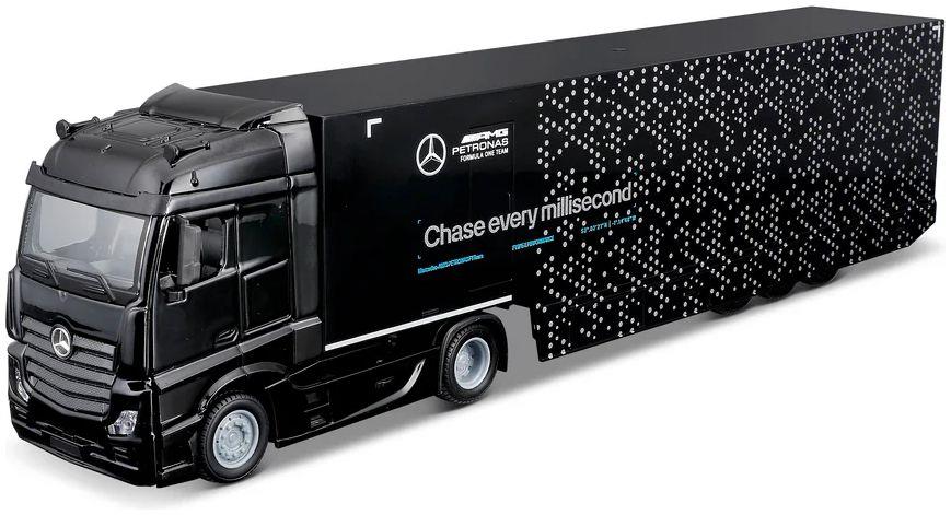 Bburago 1:43rd Scale Mercedes AMG Racing Transporter w/W15 2024 Russell