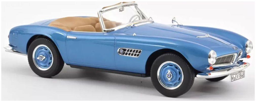 Norev 1:18 Scale BMW 507 Cabriolet 1957 Blue