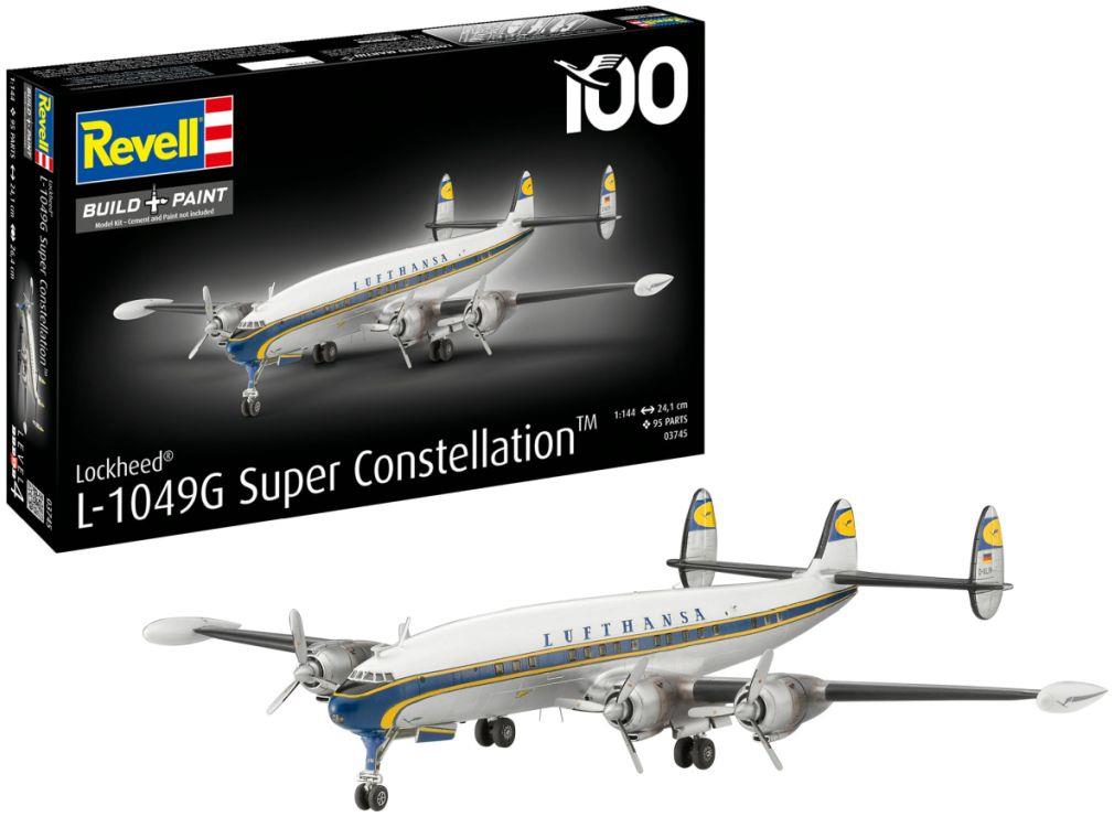 Revell 1:144th Scale Lockheed L.1049G Super Constellation 'Lufthansa' 100 Years
