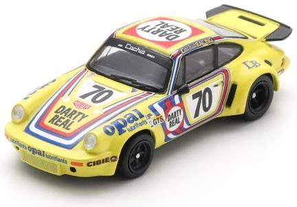 Spark  1:64th Scale Porsche 911 Carrera RSR 3.0 #70 24H Le Mans 1974 Touroul/Cachia/Rua (911pcs)