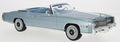 MCG  1:18th Scale Cadillac Eldorado Convertible - Light Blue 1976