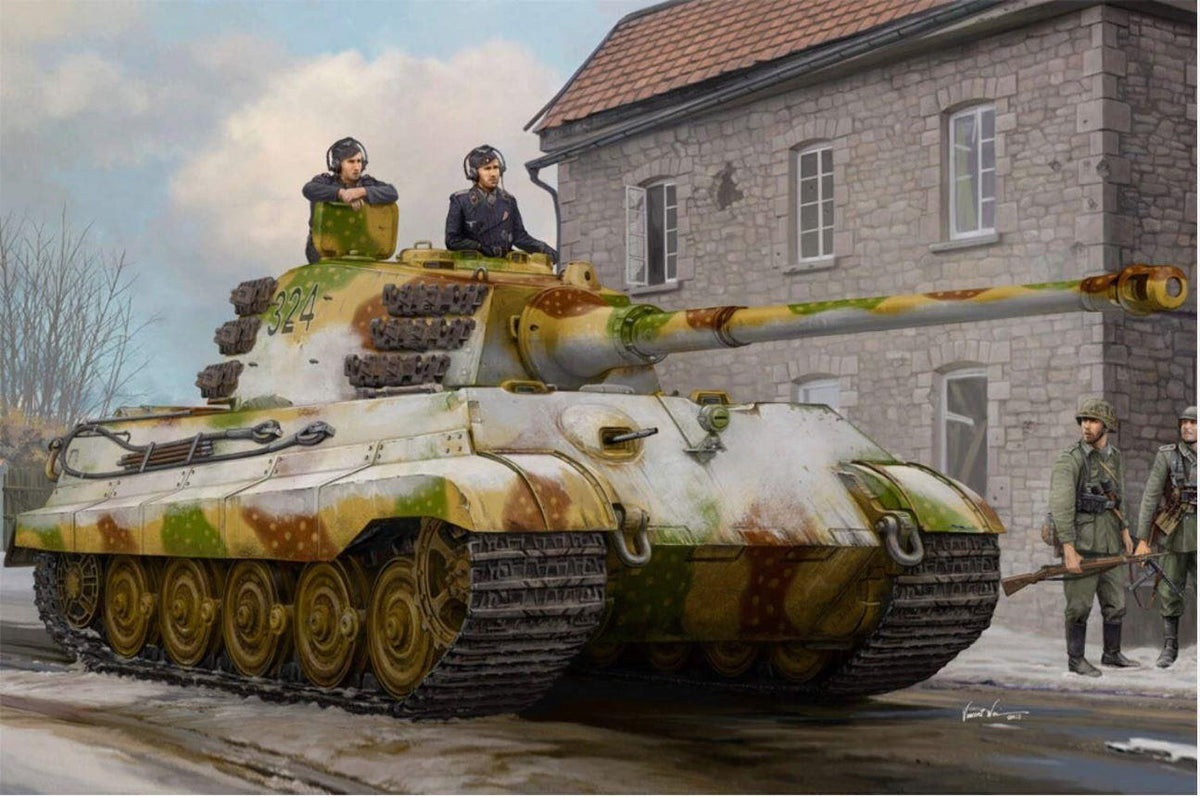 Hobbyboss 84532 1:35 Scale Pz.Kpfw.VI 182 Tiger II Henschel Feb 1945