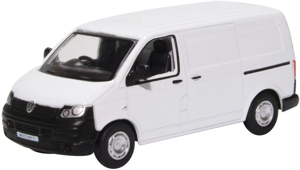 Oxford Diecast 1:76 Scale VW T5 Van White