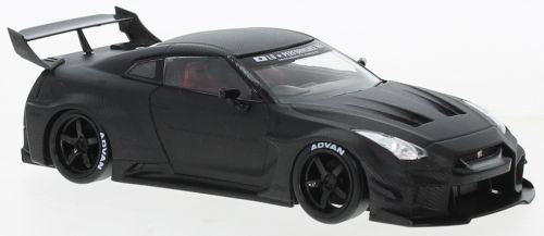 IXO 1:43 Scale Nissan 35GT-RR LB-Silhouette Works GT Black 2019 Basis GT-R (R35)
