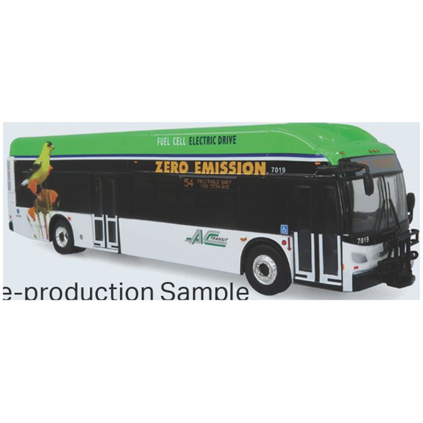 Iconic Replicas 1:87 Scale NFI Xcelsior Charge FC Transit Bus: AC Transit