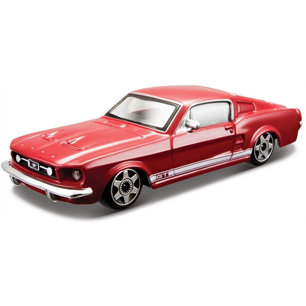 Burago 1:43 Scale Ford Mustang GT 1964 Red