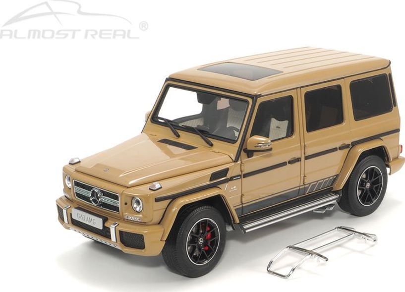 Almost Real 1:18 Scale Mercedes AMG G 63 (W463) 2015 463 Edition Desert Sand