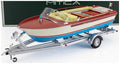 Mitica  1:18th Scale Riva Junior 1966 Motoscafo Motorboat Ivory Yellow
