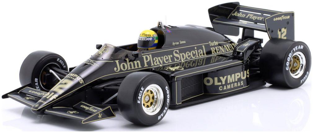 Werk83/IXO 1:18th Scale Lotus 97T #12 Ayrton Senna Monaco GP F1 1985 Tobacco Decals already applied