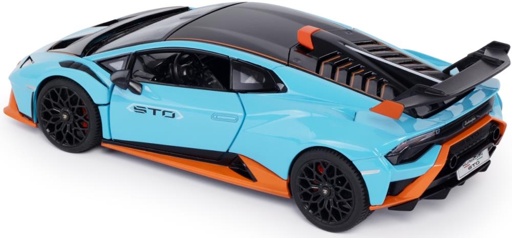 Rastar 1:18th Scale Lamborghini Huracan STO Blue/Orange