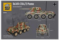 Build Army B0234C 1/33 Scale Sd.Kfz.234/2 Puma Brick Model 508pcs