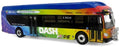 Iconic Replicas 1:87th Scale NFI Xcelsior XN40 Transit Bus: Dash Pride Livery