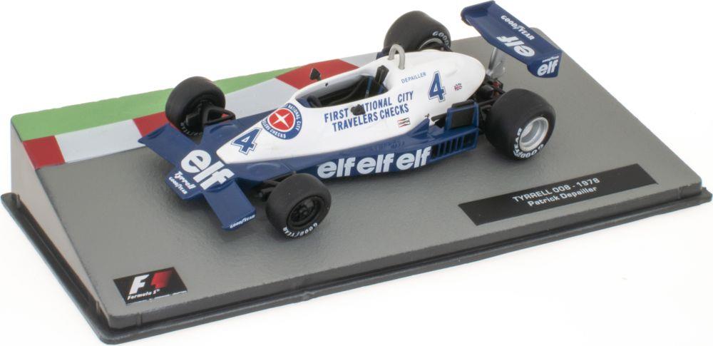 Atlas Editions 1:43 Scale Tyrrell 008 - P.Depaller - 1978 F1 Collection