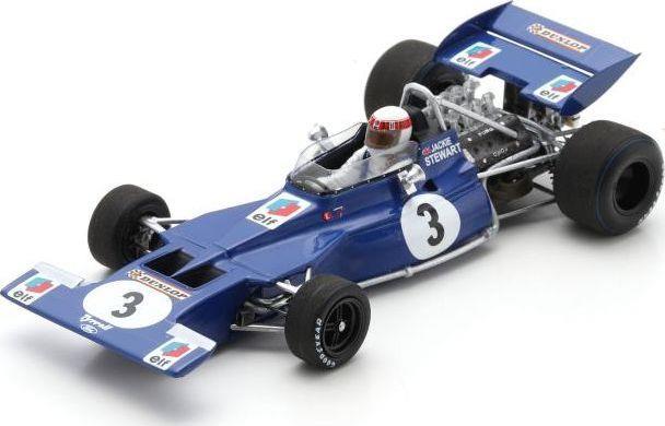 Spark 1:43 Scale Tyrrell 001 #3 Canadian GP 1970 Jackie Stewart