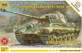 Zvezda 1/72 Scale (20mm) King Tiger Ausf B (Henschel Turret) (Snap Fit) 5023