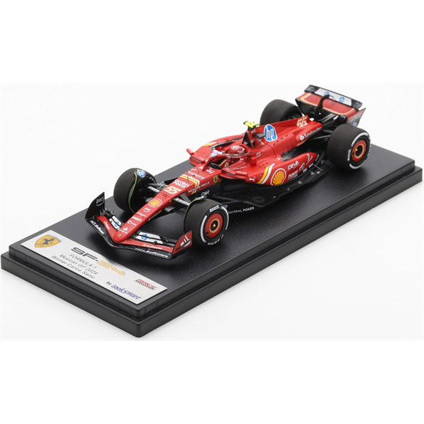 LookSmart 1:43 Scale Ferrari SF-24 #55 Winner Mexico GP 2024 Carlos Sainz