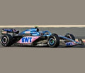 Spark 1:18 Scale Alpine A523 #10 BWT Alpine F1 Team Pierre Gasly 7th Monaco GP 2023