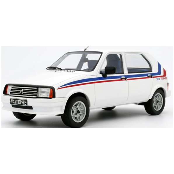 OTTO 1:18 Scale Citroen Visa Trophy GR. B White 1983