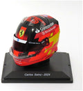 Atlas Editions 1:5th Scale Carlos Sainz - 2024 Ferrari F1 Helmet Collection