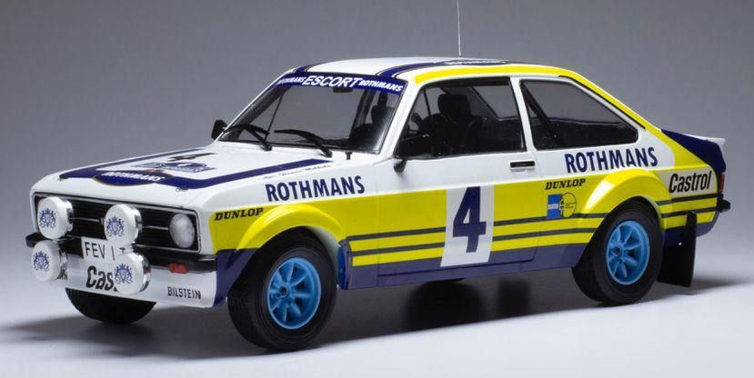 IXO 1:18 Scale Ford Escort MK II RS 1800 #4 Rallye Acropolis 1979 H.Mikkola/A.Hertz