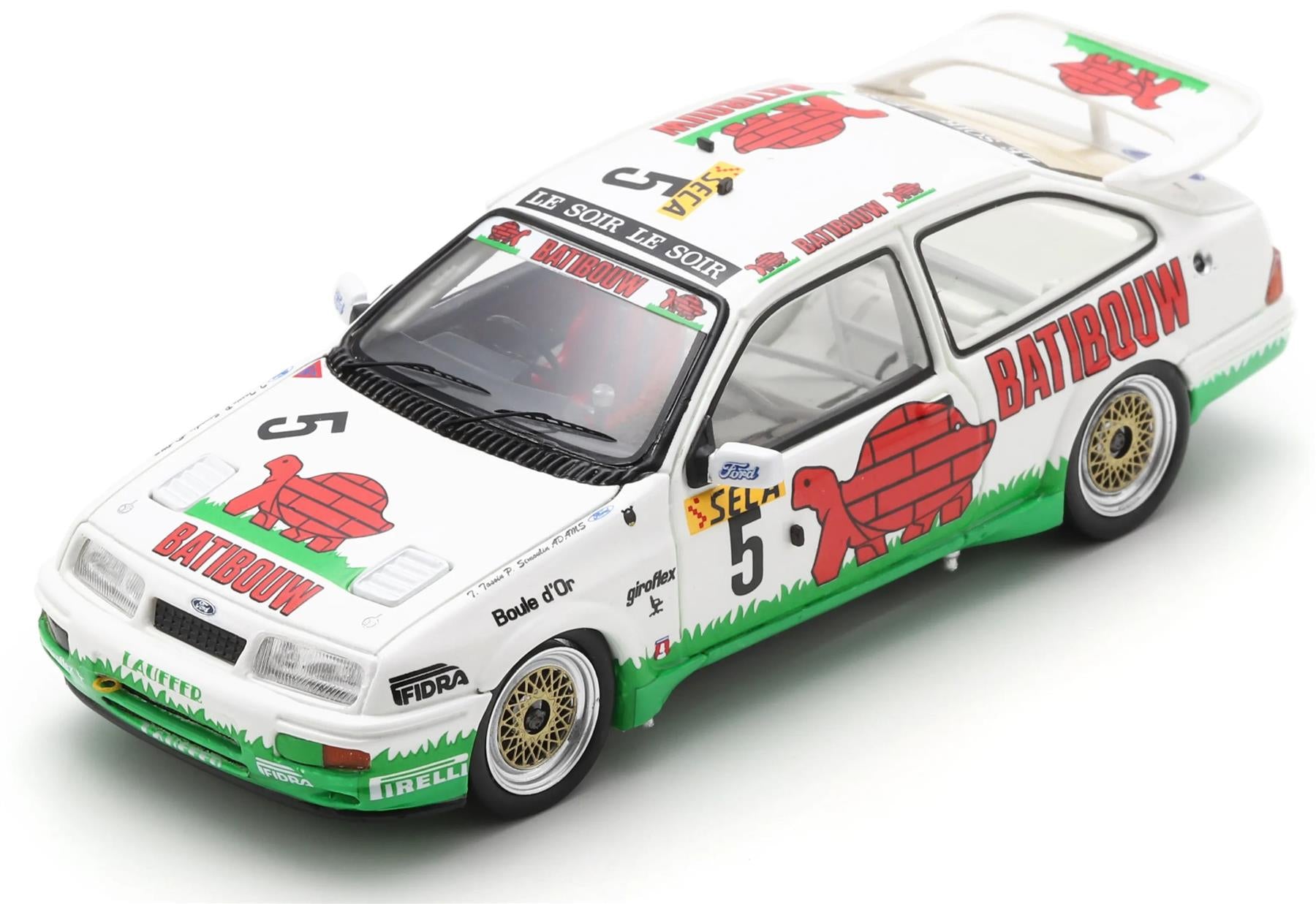 Spark 1:43rd Scale Ford Sierra RS Cosworth #5 24H Spa 1990 Tassin/Semoulin/Adams Limited 300pcs