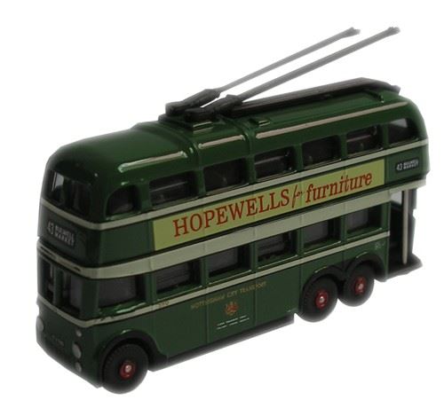 Oxford Diecast 1:148 Scale But Q1 Trolleybus - Nottingham