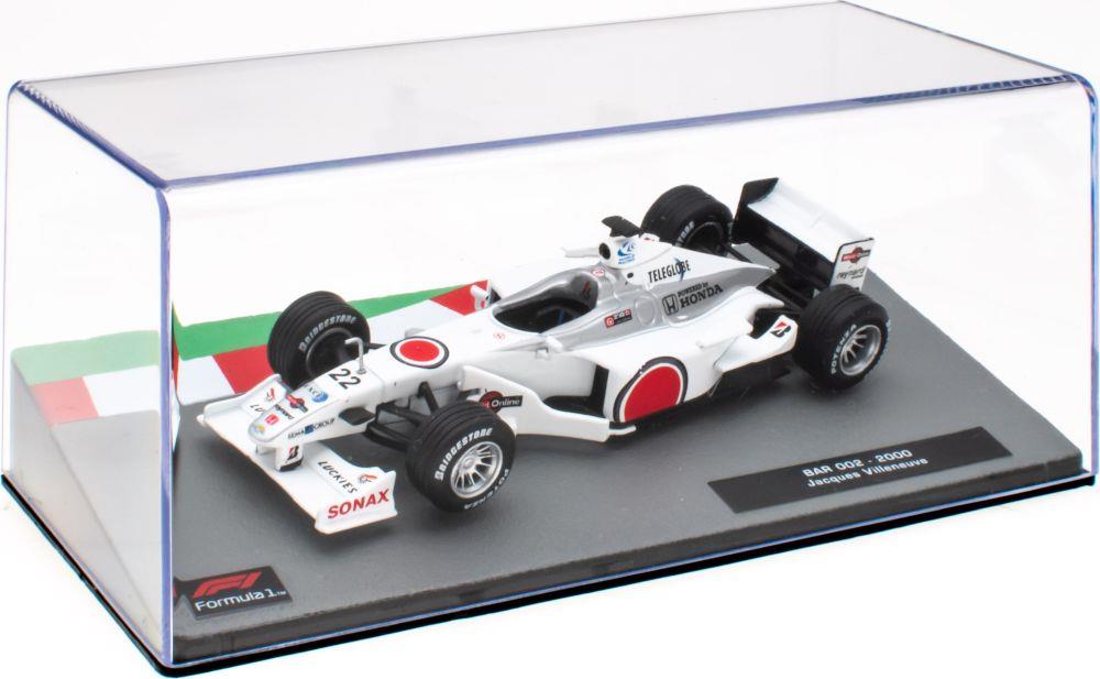Atlas Editions 1:43 Scale Bar 002 2000 - Jacques Villeneuve Cased - F1 Collection