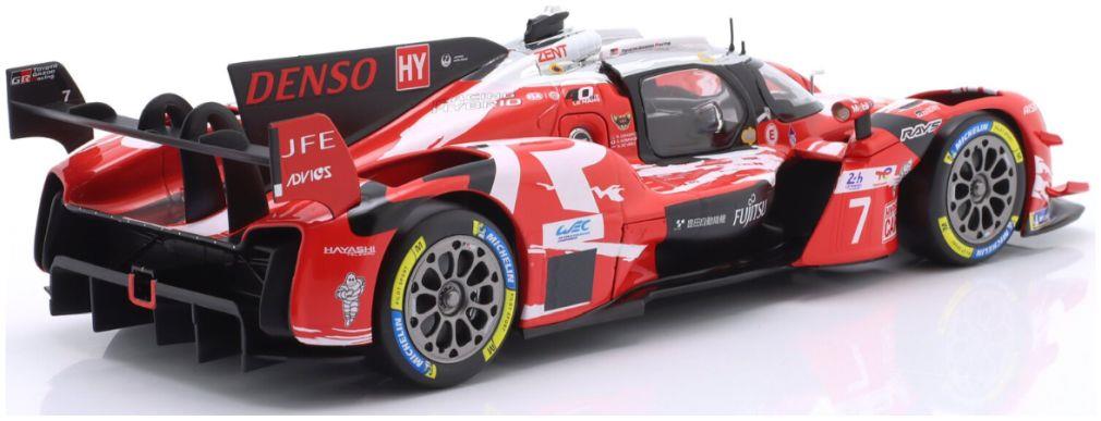 IXO  1:18th Scale Toyota GR010 Hybrid #7 5th 24h Le Mans 2025 Gazoo 40 Years Retro Livery Conway