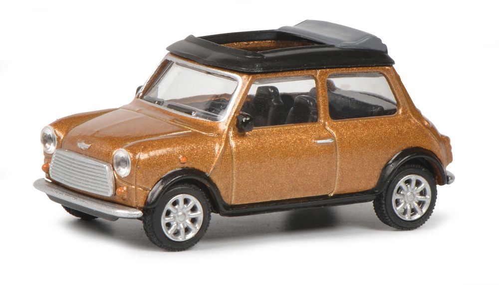 Schuco 1:64 Scale Mini Cooper Brown Metallic