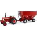 ERTL  1:32nd Scale Farmall 806 with Gravity Wagon
