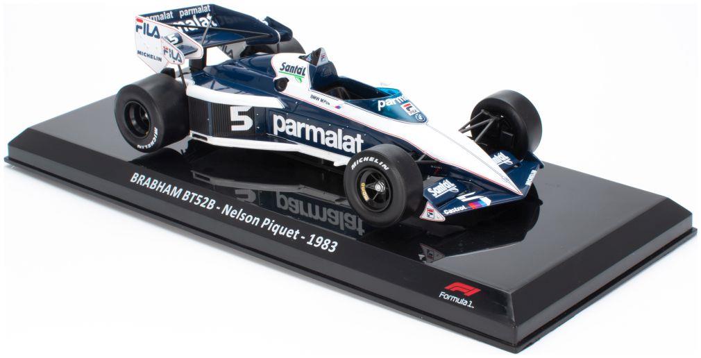 Atlas Editions 1:24 Scale Brabham BT52B - Nelson Piquet - 1983 Cased - 1:24th Scale F1 Collection