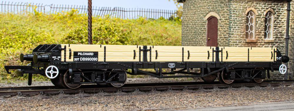 Oxford 1:76 Scale Pilchard Wagon BR Unpainted Wood DB990090