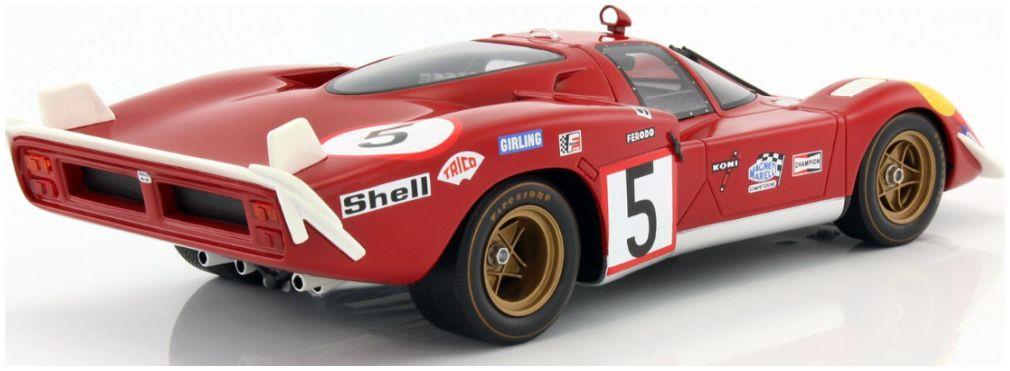 IXO 1:18 Scale Ferrari 512S #5 24h Le Mans 1970 Ickx Schetty