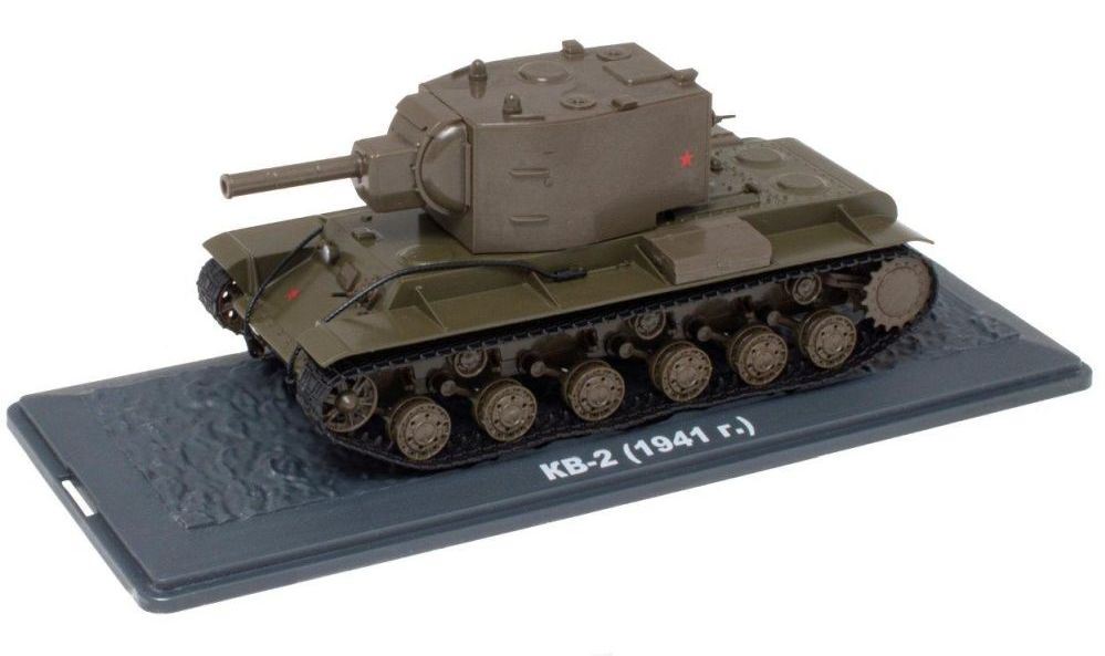 Atlas Editions 1:43 Scale KV-2 - 1941 (KB-2 1941) 1:43 Tank Collection (Box slightly squash)