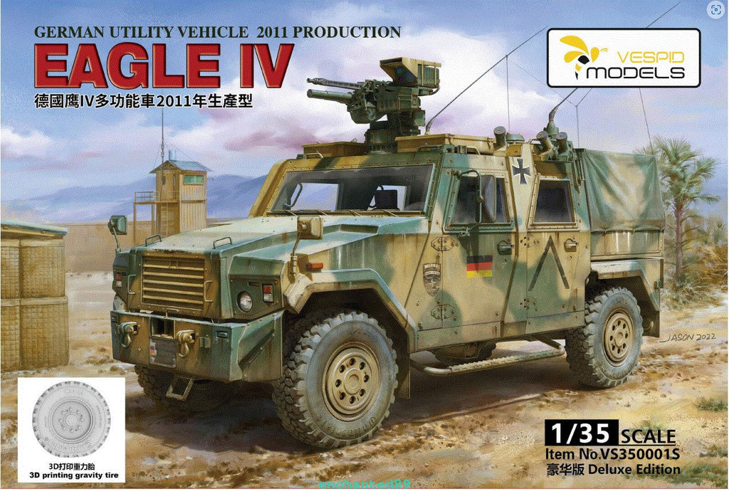 Vespid Models VS350001S 1/35 Scale German Eagle IV Utility Vehicle 2011 production Deluxe