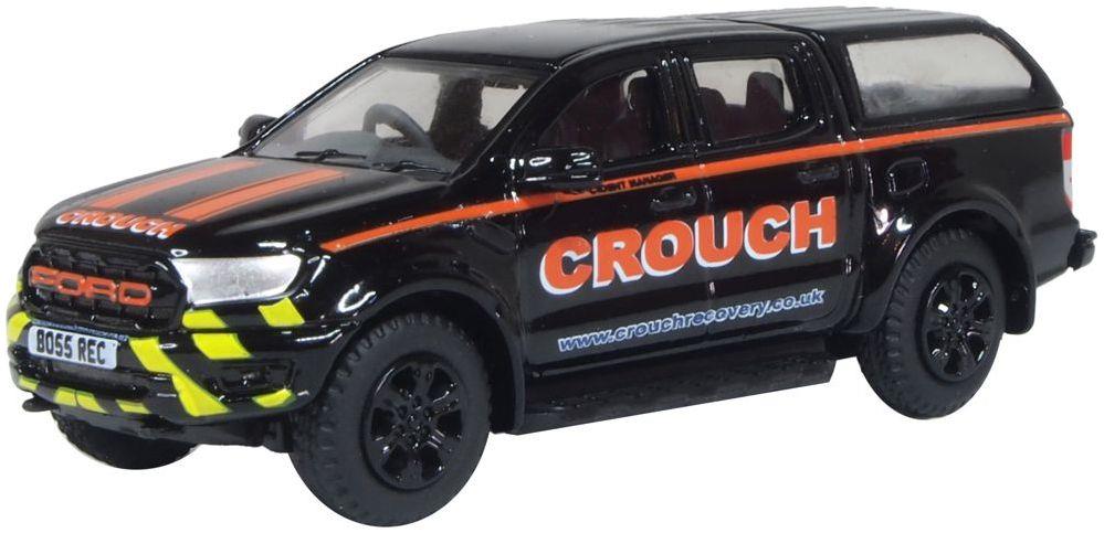 Oxford Diecast 1:76th Scale Ford Ranger Hard Back Crouch Recovery