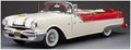 Sunstar 1:18 Scale Pontiac Star Chief Open Convertible Bolero Red/Castle Grey 1955